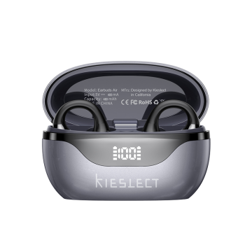 Kieslect Earbuds Open AI 藍牙翻譯耳機-黑