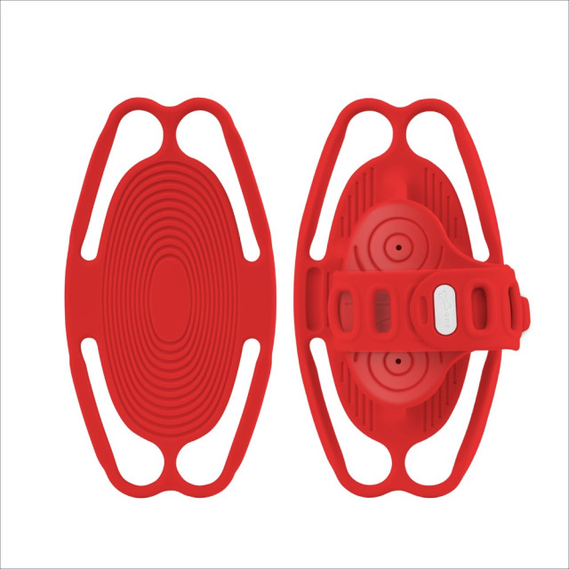 BONE Bike Tie 5 Pro 蹦克單車手機架(龍頭版) -單車手機綁第五代-紅色