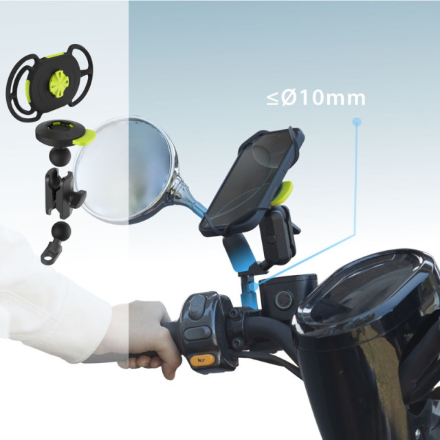 BONE 機車手機綁接 3 - 後照鏡款