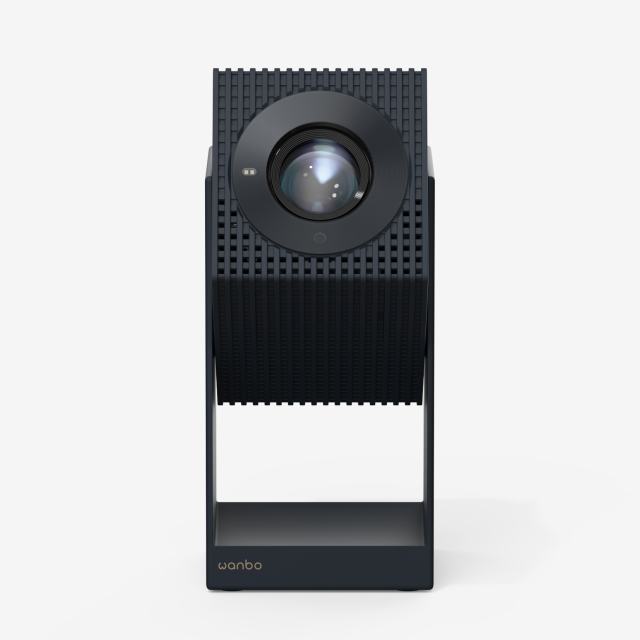 (買就送收納包)萬播 Cube 2 Pro 映界ToF雲台投影機-午夜藍