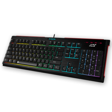 B.Friend GK4st 高剪刀腳背光遊戲有線鍵盤(IP65 防水鍵盤)